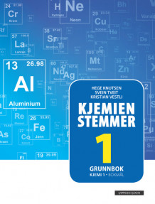 Kjemien stemmer Kjemi 1 Grunnbok (2018) av Hege Knutsen, Svein Tveit og Kristian Vestli (Heftet)