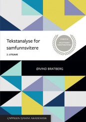 Tekstanalyse for samfunnsvitere av Øivind Bratberg (Heftet)