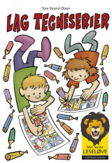 Omslag - Min første leseløve - Lag tegneserier