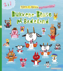 Bukkene Bruse på badeland + Bukkene Bruse vender tilbake (2-i-1) av Bjørn F. Rørvik (Innbundet)