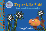 Omslag - Jeg er Lille Fisk! - Bok med fingerdukke