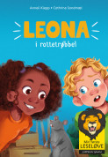 Omslag - Min første leseløve - Leona 1: Leona i rottetrøbbel