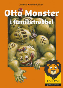 Leseløve - Otto Monster i familietrøbbel av Jon Ewo (Innbundet)