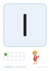 Matematikk 1-4 fra Cappelen Damm Tallkort av Hanne Hafnor Dahl og May-Else Nohr (Ukjent)