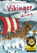 Omslag - Leseløve - Vikinger på 1-2-3