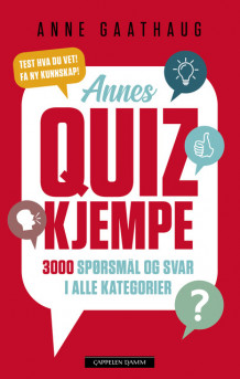 Annes Quizkjempe av Anne Gaathaug (Fleksibind)