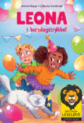 Omslag - Min første leseløve - Leona 3: Leona i bursdagstrøbbel