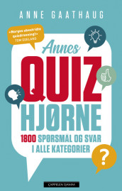 Annes Quizhjørne av Anne Gaathaug (Fleksibind)