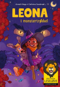 Omslag - Min første leseløve - Leona 5: Leona i monstertrøbbel