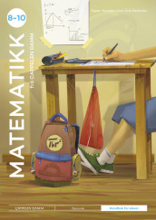 Matematikk 8-10 frå Cappelen Damm Handbok for elevar av Espen Hjardar og Jan-Erik Pedersen (Heftet)