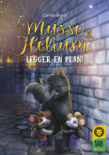 Omslag - Leseløve nivå 1 - Musse og Helium legger en plan