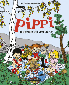 Omslag - Pippi ordner en utflukt