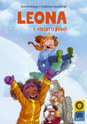 Omslag - Leseløve nivå 2 - Leona i vintertrøbbel