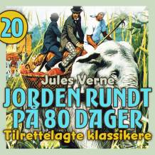 Jorden rundt på 80 dager av Jules Verne (Nedlastbar lydbok)