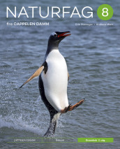Naturfag 8 fra Cappelen Damm Grunnbok 2. utg. av Erik Steineger og Andreas Wahl (Innbundet)