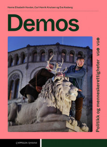 Demos (2026) av Hanne Elisabeth Hovden, Carl Henrik Knutsen og Eva Kosberg (Fleksibind)