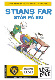 Leseløve - Stians far står på ski av Jørn Jensen (Innbundet)