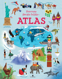 Barnas første bildeatlas av Emily Bone (Innbundet)