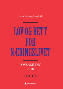 Næringslivets lovsamling 1687-2018 av Sverre Faafeng Langfeldt (Innbundet)