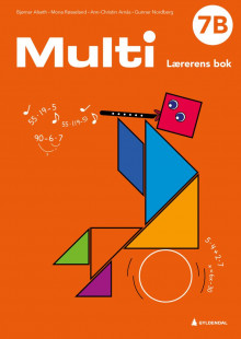 Multi 7b, 3. utgave av Bjørnar Alseth, Gunnar Nordberg, Ann-Christin Arnås og Mona Røsseland (Spiral)