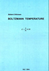 Boltzmann temperature av Robert Pehrson (Heftet)