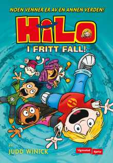 Hilo i fritt fall av Judd Winick (Innbundet)