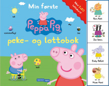 Min første Peppa Pig peke og lotto bok (Kartonert)
