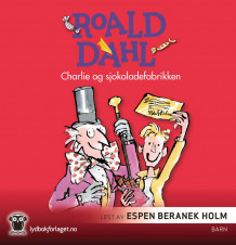 Charlie og sjokoladefabrikken av Roald Dahl (Lydbok-CD)