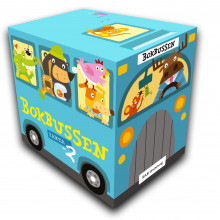 Bokbussen av Jon Ewo, Hanne Solem, Jørn H. Hurum, Åshild Skadberg, Jostein Riiser Kristiansen, Jørn H. Hurum, Esther van Hulsen og Rannei Solbak Simonsen (Pakke)