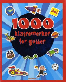1000 klistremerker for gutter (Heftet)
