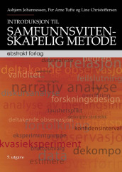 Introduksjon til samfunnsvitenskapelig metode av Line Christoffersen, Asbjørn Johannessen og Per Arne Tufte (Heftet)