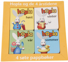 Hopla og de 4 årstidene (Kartonert)