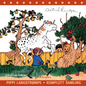 Pippi Langstrømpe komplett samling av Astrid Lindgren (Lydbok-CD)