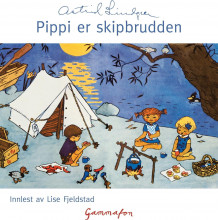 Pippi er skipbrudden av Astrid Lindgren (Nedlastbar lydbok)
