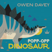 Popp-opp dinosaur av Owen Davey (Innbundet)