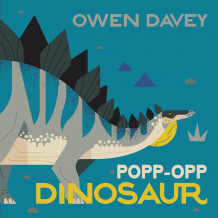 Popp-opp dinosaur av Owen Davey (Innbundet)