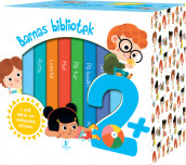Barnas bibliotek 2+ - 6 små bøker om småbarnas hverdag av Julie Mercier (Kartonert)