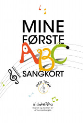 Mine første ABC sangkort av Anne-Lise Borgen (Pakke)