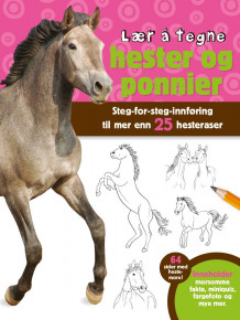 Lær å tegne hester og ponnier (Heftet)