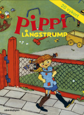 Omslag - Pippi Langstrømpe - postkortbok
