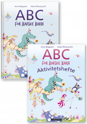 ABC for barske barn, bok og aktivitetsbok av Anne Østgaard (Pakke)