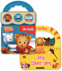 Omslag - Daniel Tiger: Do-bok og Jeg liker deg