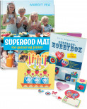 Omslag - Supergod mat for gutter og jenter og Bursdagshobbybok