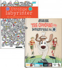 Omslag - Tre oppdrag for detektivbyrå nr. 2 og Utrolige labyrinter
