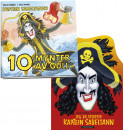 Omslag - Kaptein Sabeltanns 10 mynter av gull og Jeg er selveste Kaptein Sabeltann