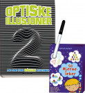 Omslag - Optiske illusjoner 2 og 50 hjerneleker