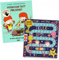 Omslag - Snurr terning og Hvem har tatt pølsene?