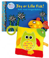 Omslag - Jeg er Lille Fisk! Bok med fingerdukke og Ugle tøybok