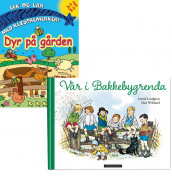 Omslag - Vår i Bakkebygrenda og Dyr på gården  