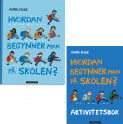 Omslag - Hvordan begynner man på skolen? Bok og aktivitetsbok